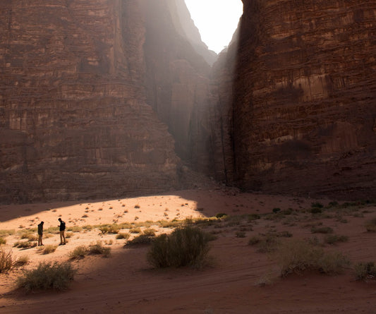 How to find your direction when you are lost in the desert?